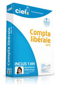 Ciel Compta Libérale 2012 + 1 an d’assistance téléphonique